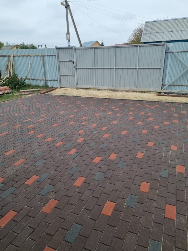 укладка тротуарной плитки